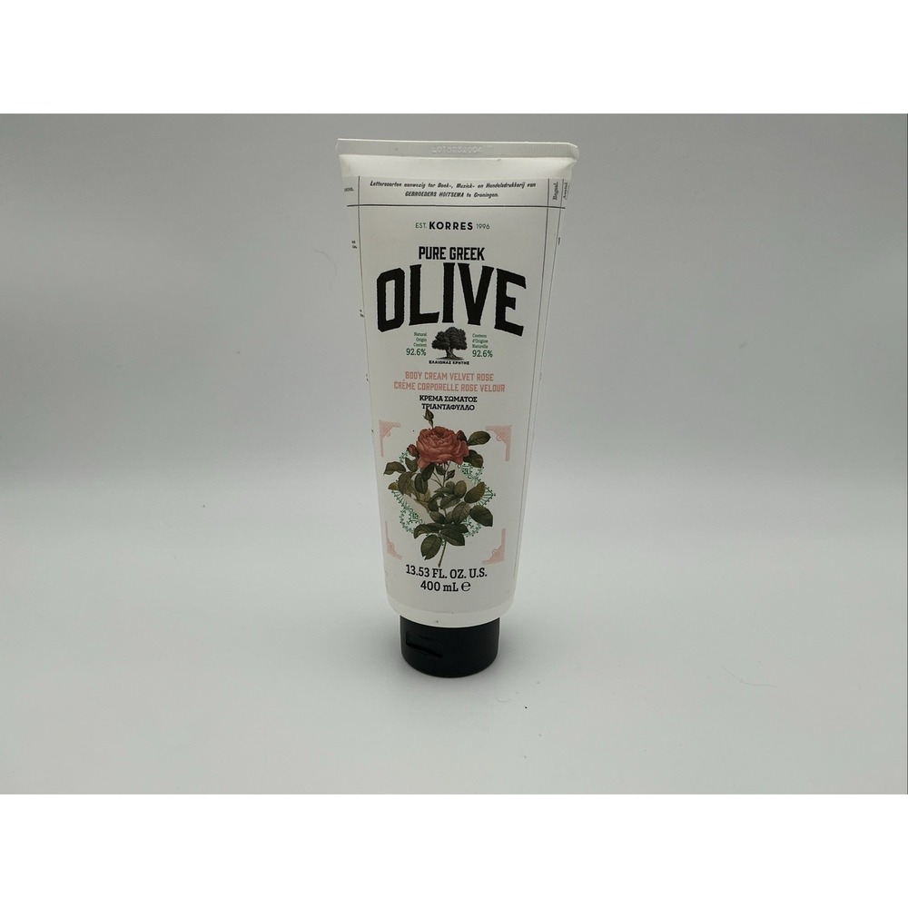 Korres Women's Greek Olive Oil Velvet Rose Body Cream 13.53oz NWT